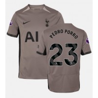 Camisa de time de futebol Tottenham Hotspur Pedro Porro #23 Replicas 3º Equipamento 2023-24 Manga Curta